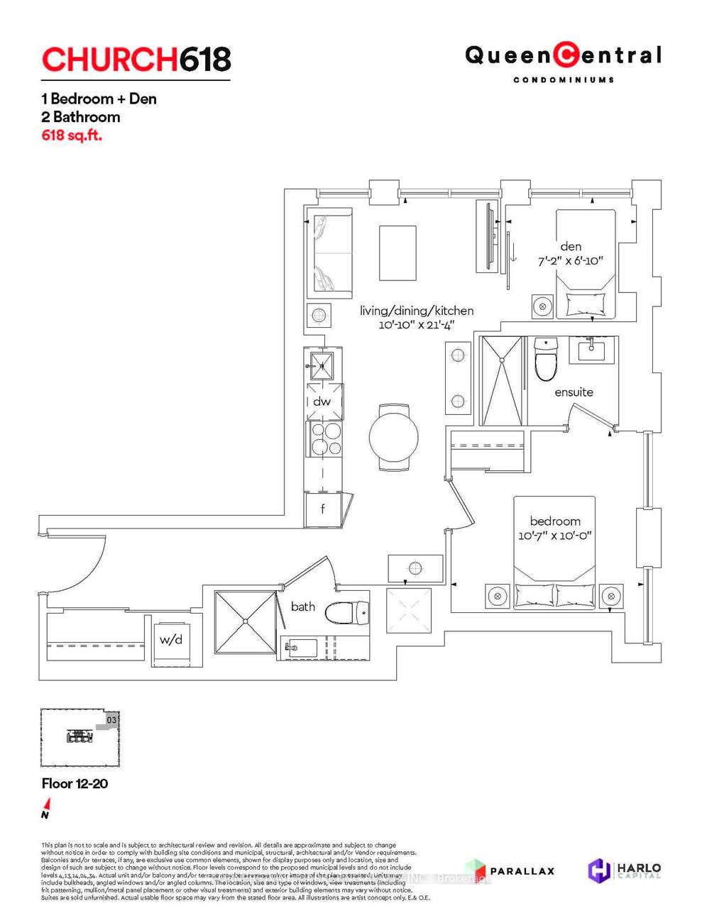100 Queen Street E 2003, Toronto, ON M5C 0B5