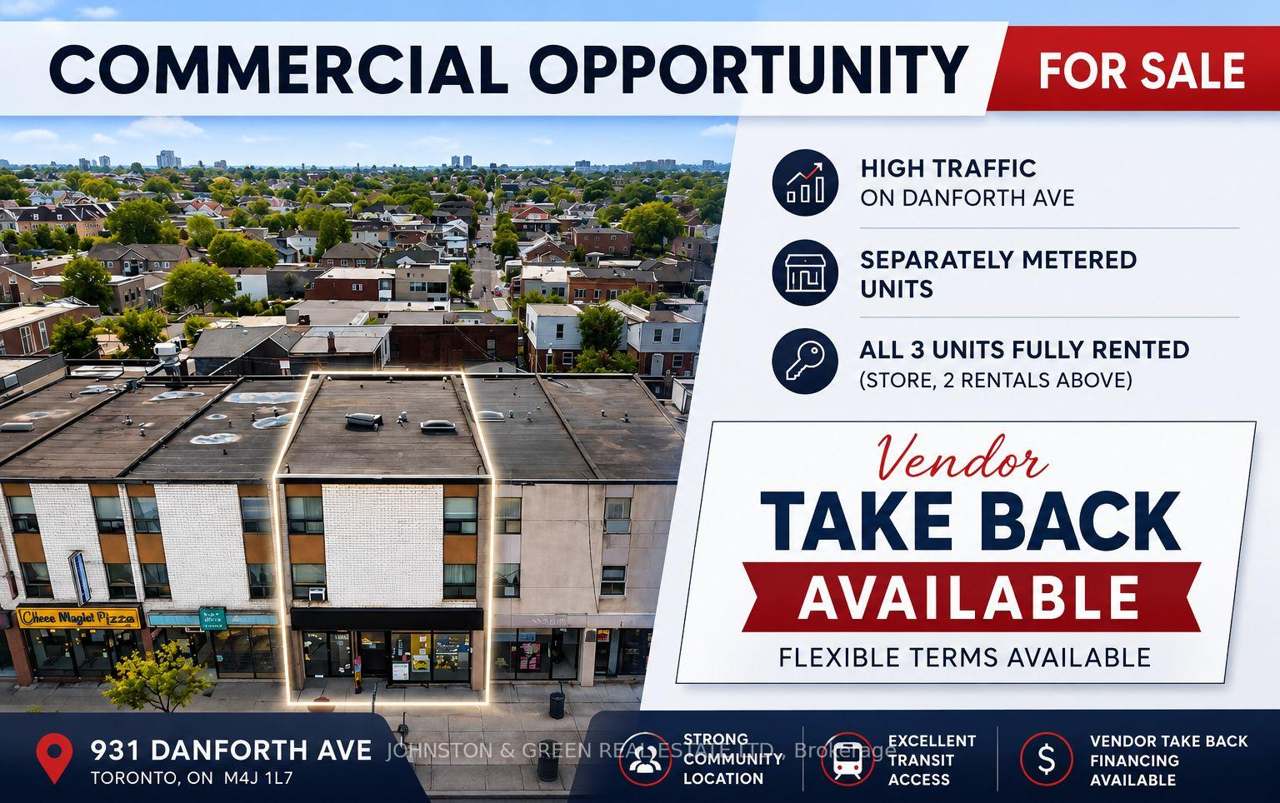 931 Danforth Avenue, Toronto, ON M4J 1L8