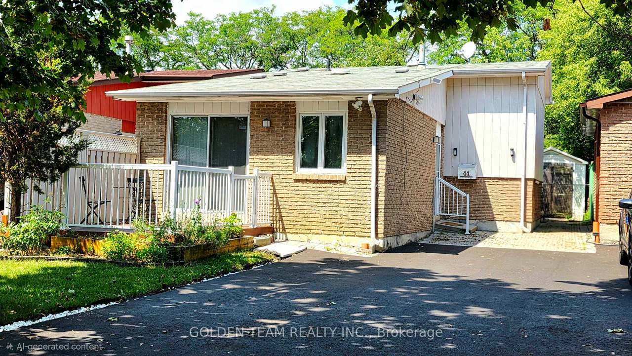 44 Cobbler Crescent, Toronto, ON M3N 2Y7